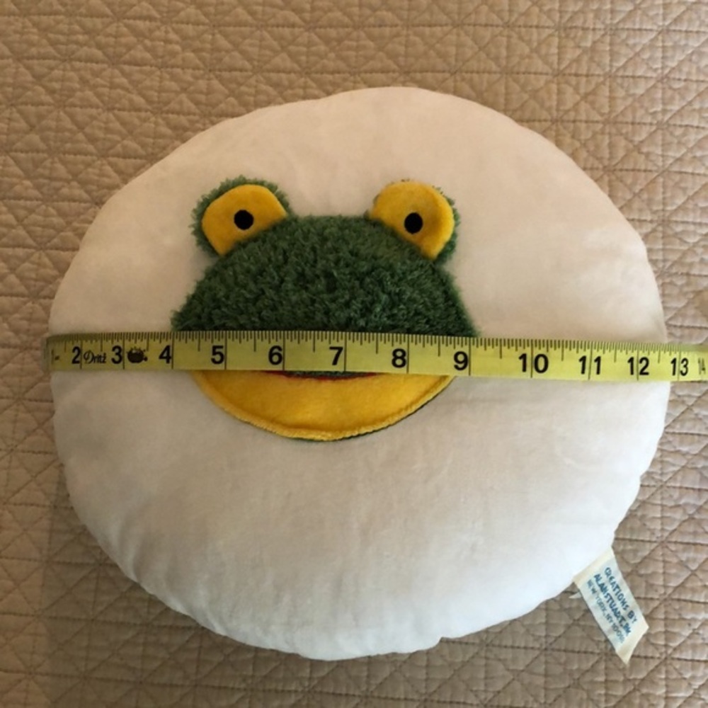 Alan Stuart Froggy pillow, new without tags - Picture 5 of 6